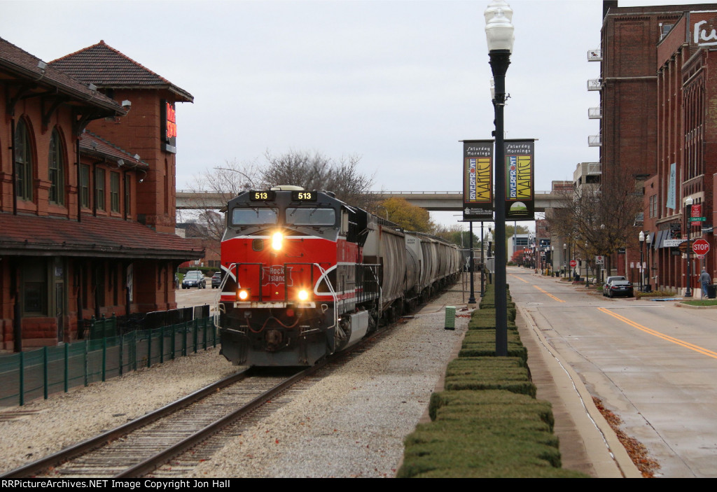 PESI heads north the the Riverfront section of downtown Peoria